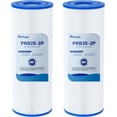 thumbnail image 1 of Fil-fresh 2-Pack 5x13 Drop-in Hot Tub Filter Replacement for Pleatco PRB25-IN, Compatible with Guardian 413-106, Unicel C-4326, Filbur FC-2375, FC-2370, 25 Sq. Ft., 1 of 6