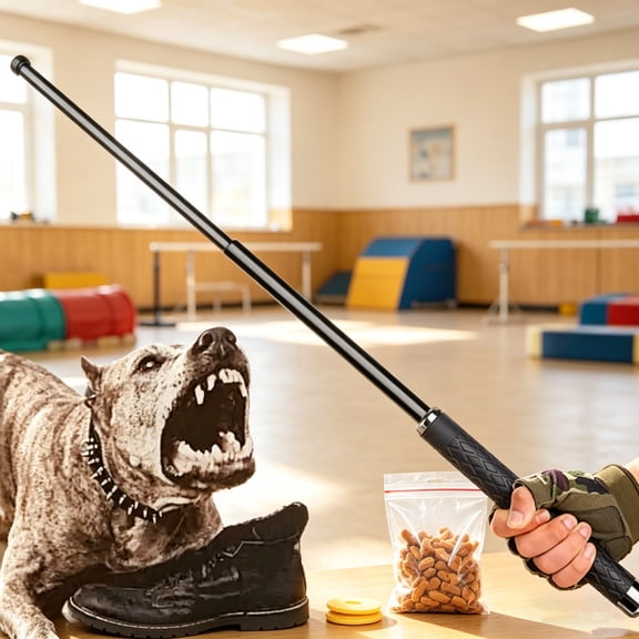 2-Pack 26" Extendable Dog Training Guides, Telescoping Obedience & Behavior Correction Sticks with Non-Slip Handle, Professional Pet Training Poles for Canine Behavior Work