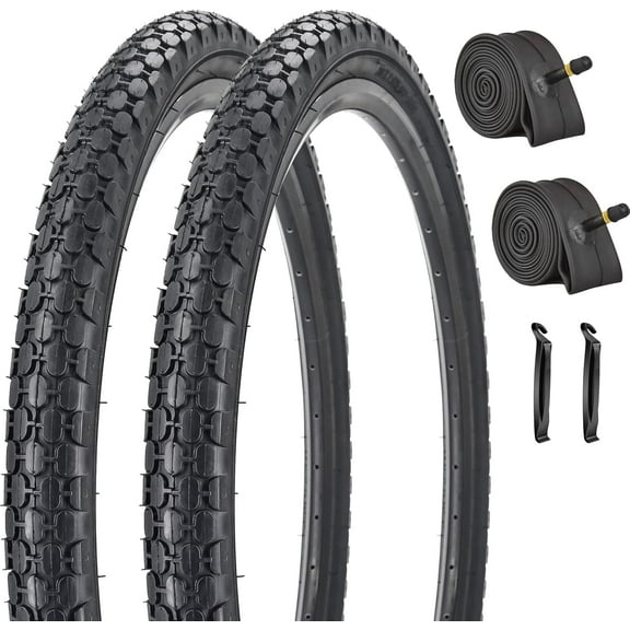 26" Bike Tire 26 x 2.125 Inch Folding Replacement Beach Cruiser Bike Tires