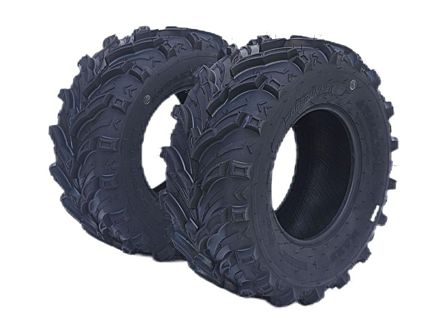 2 Pack 26x11-12 ATV Tires 6 Ply All Terrain Tires 26x11-12 6PR TL ATV ...