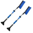 thumbnail image 1 of 2 Pack 27" Snow Brush and Ice Scrapers for Car Windshield, Detachable Snow Scrapers with Ergonomic Foam Grip, Scratch-Free Windshield Ice Scraper and Snow Remover for Cars, Trucks, SUVs, 1 of 8