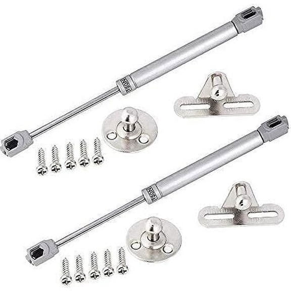 2-Pack 270mm Gas Struts, 150N Lifting Assistance for Kitchen Cabinets & Doors, Premium Door Damper