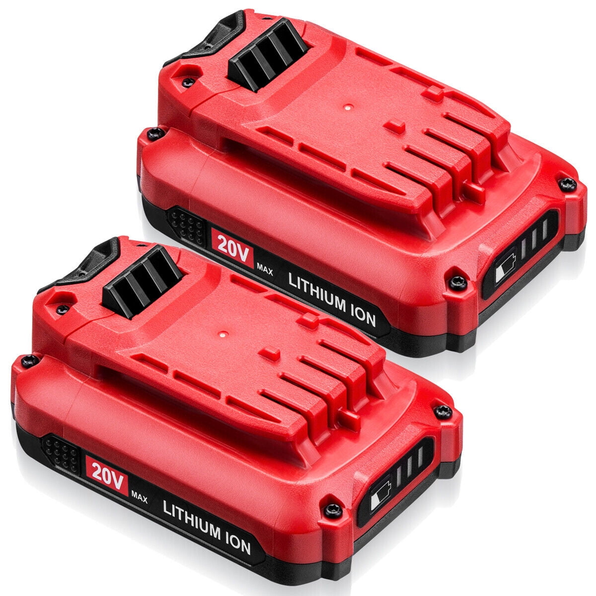 Craftsman V20 Lithium Ion Battery 2 Pack 3.0Ah 20V MAX for Cordless Power Tool CMCB202 Walmart