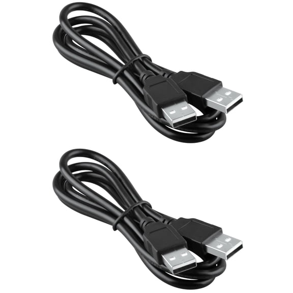 2 Pack 3.2FT Laptop Cooling Pad USB Cord,Short USB A to A Cable Cord
