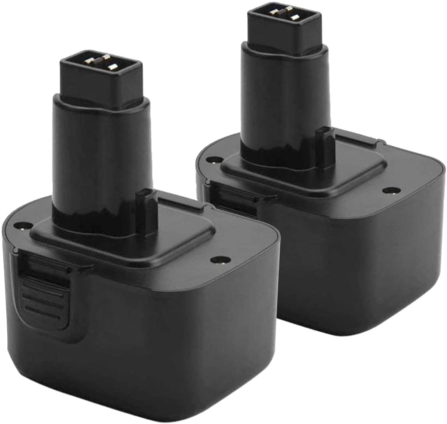 2 Pack 3.5Ah 12V Ni-MH Battery Compatible with DE*WALT DW9071 DW9072 DE9037 DE9071 DE9072 DE9074 DE9075 DE9501 152250-27 397745-01 Cordless Power Tool Batteries