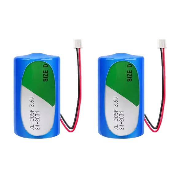 2-Pack 3.6V Lithium Battery XL-205F D Cell ,High-capacity Batteries 19000mAh,US Stock Fast Shipping