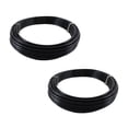 thumbnail image 1 of (2 Pack) 3/8" OD x 100' Black SAE J844 Nylon Air Brake Tubing DOT Compliant | Pneumatic Nylon Air Line Hose for Air Brake System, 1 of 10