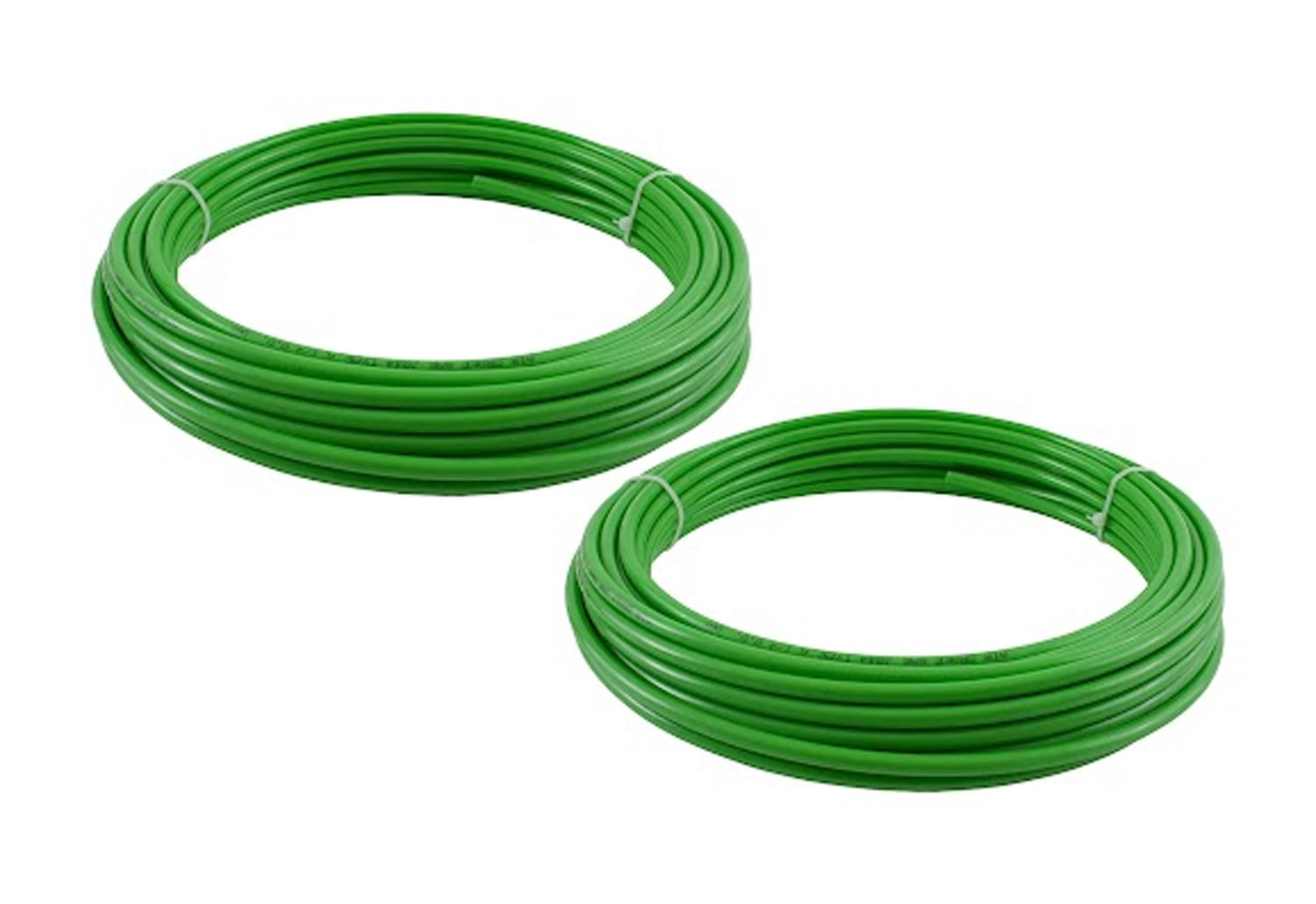 (2 Pack) 3/8" OD x 100' Green SAE J844 Nylon Air Brake Tubing DOT Compliant | Pneumatic Nylon Air Line Hose for Air Brake System