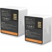 2-Pack 3.85V 18.48Wh Rechargeable Battery for Ar-lo Pro 3/Pro 4/Ultra/Ultra 2 Camera,Model A-4A