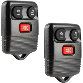 2-Pack 3-Button Keyless Entry Remote Key Fob Replacement (Model CWTWB1U345), Compatible with F150/F250/F350, Expedition, Explorer 19982013