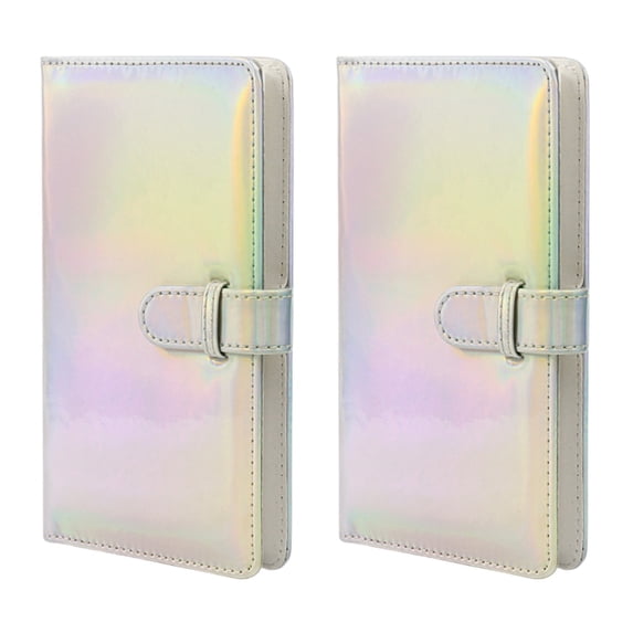 NICERIO Compact Lightweight Photo Album Set 2 Pcs for Cherished Memories and Special Moments