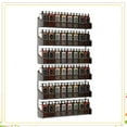thumbnail image 1 of 2 Pack 3 Tier Spice Rack Organizer Wall Mount Shelf Storage Holder for Kitchen Cabinet, Bronze, 1 of 7