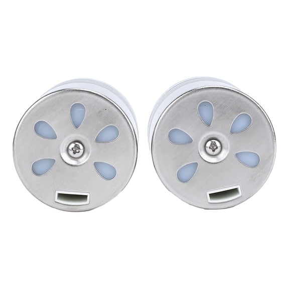 2-Pack 304 Stainless Steel Automatic Water Level Control Float Valve, 3.7 x 0.8 Inch Self-Regulating Ball Valve for Garden Fountains, Tanks & Rain Gutters with 3 Accessories