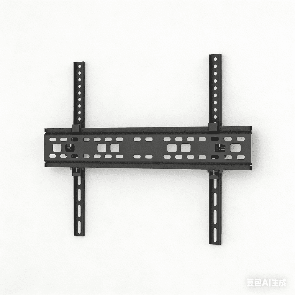 32-70 Inch TV Wall Mount Bracket VESA 600x400 Tilt -5 °   to 20 °   110 Lb Capacity Cold Rolled Steel Spirit Level Included Flat Panel LED LCD Screen Living Room Bedroom Heavy Duty Stable