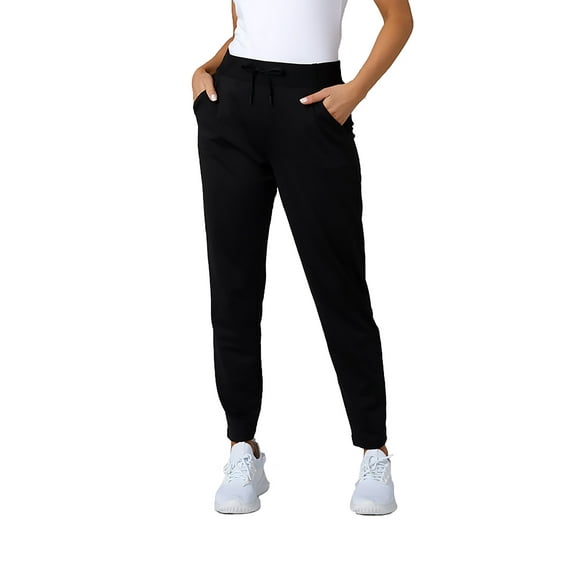 2 Pack 32 Degrees Women's Lightweight Ultra Comfy Everyday Pant - Black - Medium