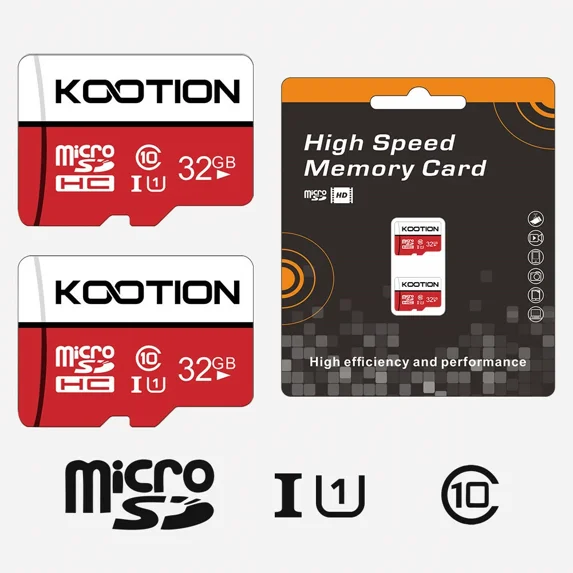 2 Pack 32Gb Micro Sd Card Memory Card C10 Sdhc Uhs-I Tf Card For Cameras Phone