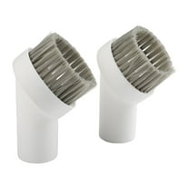 2 Pack 32Mm Round Dusting Brushes For Vacuum Cleaners Soft Bristle Tools