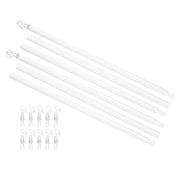Uxcell 2 Pack 35" Blinds Wand Replacement, Combinable Blinds Tilt Wand with Hook, Vertical Blind Rod Stick for Window Cu