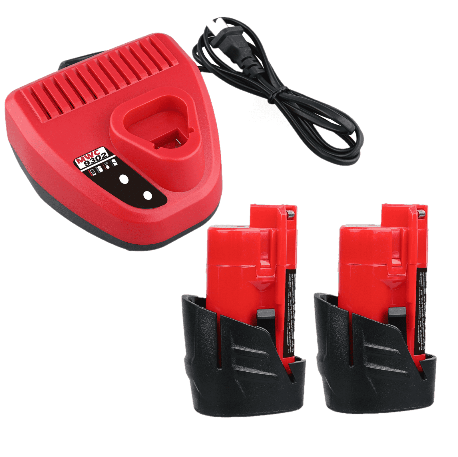 Batterie Li-Ion 12V 6.0Ah Pour Milwaukee M12 – Compatible 48-11-2411, 2420, Etc.