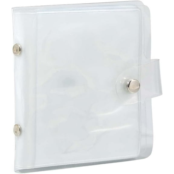 2 Pack 36 Pockets Mini Polaroid Picture Pocket 4x3 Inch Picture Album PVC Clear Rectangle Instax Photo Book Binder Storage for Instax Photocard Polaroid Snap Instant Print Digital Cameras