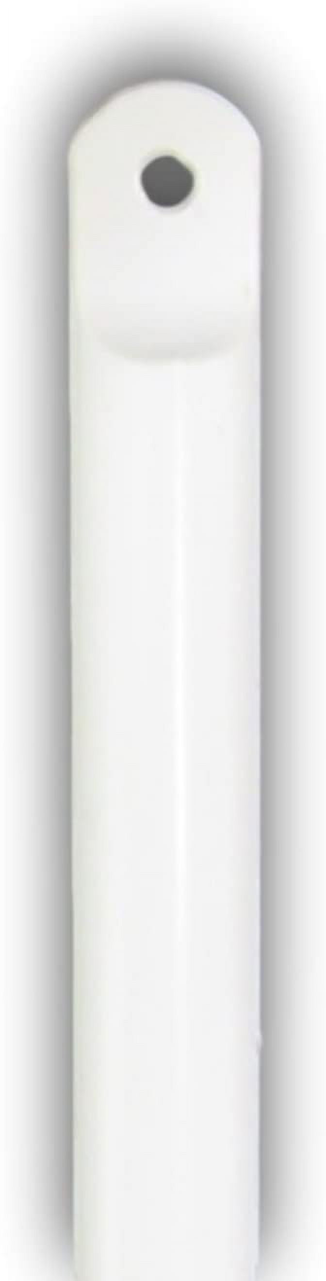 2 Pack - 24 Inch Alabaster (Off White) Blind Tilt Wand With Built-in Tip, Ready To Hang - No Hook Included
