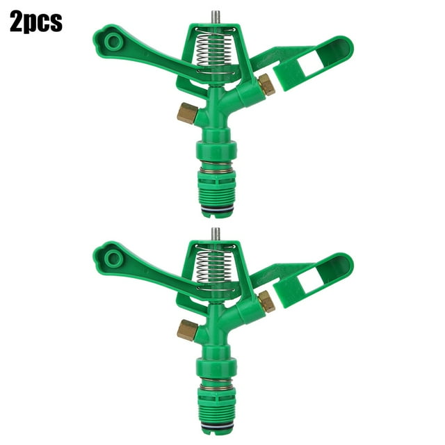 2Pack 360° Rotating G3/4 Inch Lawn Sprinkler Irrigation Spray Head