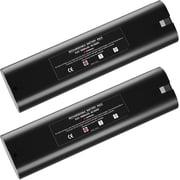 2 Pack 3600mAh 9000 Replacement for makita 9.6v Battery Ni-Mh 9033 193890-9 192696-2 632007-4 6096D 6093D DA391D 6095D 5090D
