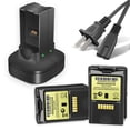 thumbnail image 1 of E ERSY Battery Charger Sets Compatible with Xbox 360 Batteries,  3600mAh Rechargeable Batteries Compatible with Xbox 360 Batteries, 1 of 4
