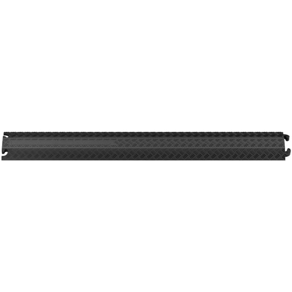 2-Pack 39" Speed Bump Style Cable Protector Ramps, Heavy-Duty 2000 lbs Capacity - Drive-Over Cord Cover for Wires & Hoses