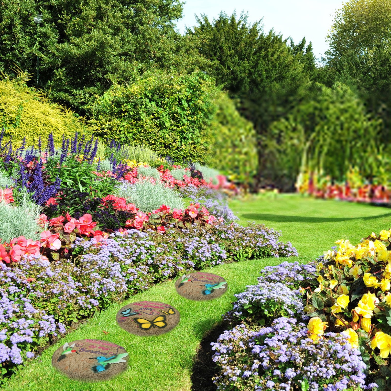 Concrete Stepping Stones for Gardens and Patios at Affordable Prices, image size:1600x1600