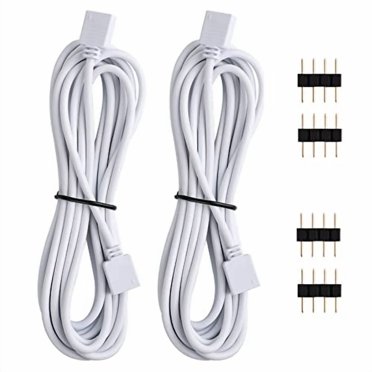 Solderless LED Strip Connector Kit – For 5630, 5050, 2835 RGB Lights (DC12V)