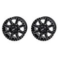 thumbnail image 1 of (2 Pack) 4/110 Tusk 185-276-00166Be4-A08914-2X Cascade Wheel 12x7 5.0 + 2.0 Machined/Black for Yamaha Wolverine X4 2018-2021, 1 of 8