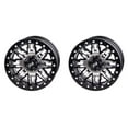 thumbnail image 1 of (2 Pack) 4/110 Tusk Teton Beadlock Wheel 14x7 5.0 + 2.0 Machined/Black for Yamaha Wolverine X4 Xt-R 2020-2021, 1 of 7