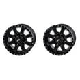 thumbnail image 1 of (2 Pack) 4/137 Tusk Cascade Wheel 14x7 4.0 + 3.0 Matte Black for Can-Am Commander E Lsv 2014-2015, 1 of 8