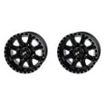 thumbnail image 1 of (2 Pack) 4/137 Tusk Cascade Wheel 14x7 5.0 + 2.0 Matte Black for Can-Am Commander Max 1000 Dps 2014-2022, 1 of 8