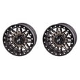 thumbnail image 1 of (2 Pack) 4/137 Tusk Teton Beadlock Wheel 14x7 5.0 + 2.0 Smoke/Black for Can-Am Outlander Max 500 Efi Xt 2009-2012,2014-2015, 1 of 7