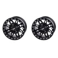 thumbnail image 1 of (2 Pack) 4/137 Tusk Wasatch Beadlock Wheel 15x7 5.0 + 2.0 Matte Black for Can-Am Outlander Max 6x6 650 Dps 2019-2025, 1 of 8