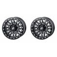 thumbnail image 1 of (2 Pack) 4/156 Tusk Nebo Beadlock Wheel 14x7 4.0 + 3.0 Machined/Black for Polaris Rzr xp 4 Turbo Fox Edition 2018, 1 of 7
