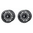 thumbnail image 1 of (2 Pack) 4/156 Tusk Nebo Beadlock Wheel 14x7 5.0 + 2.0 Machined/Black for Polaris Ranger 1000 Xp Eps 2017-2021, 1 of 8