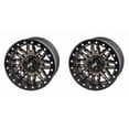 thumbnail image 1 of (2 Pack) 4/156 Tusk Teton Beadlock Wheel 14x7 5.0 + 2.0 Smoke/Black for Polaris Rzr Pro Xp Ultimate Rockford Fosgate Limited Edition 2022, 1 of 6