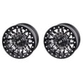 thumbnail image 1 of (2 Pack) 4/156 Tusk 185-279-0035F583-3C27E8-2X Teton Beadlock Wheel 15X7 5.0 + 2.0 Gun Metal/Black for Polaris Rzr S4 1000 2019-2020, 1 of 8
