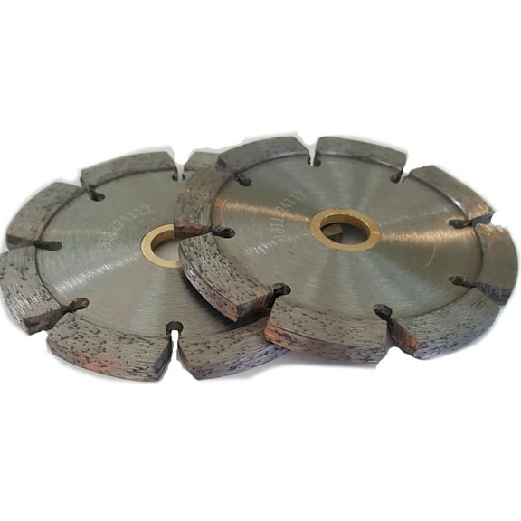 2 Pack 4.5" Pro Grade Diamond Tuckpointing | Grinding Blade .250" Thick 10mm Segment Height
