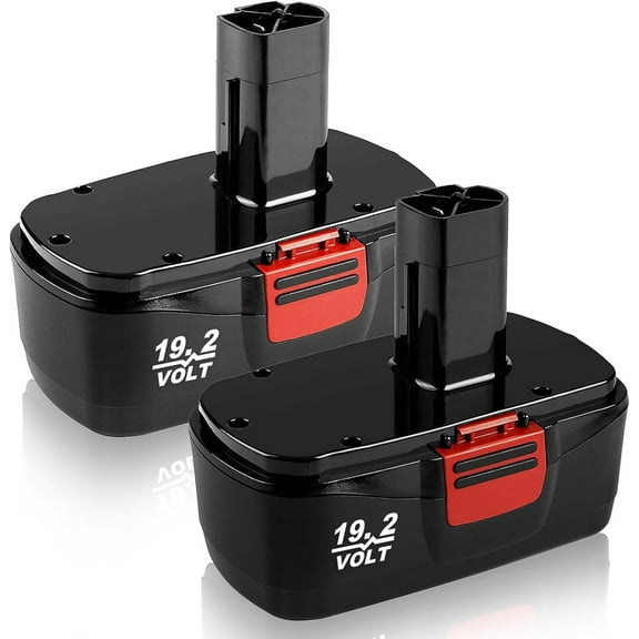 2 Pack 4.5Ah C3 Replacement Battery for Craftsman 19.2 Volt DieHard 130279005 315.113753 315.115410 315.11485 1323903 120235021 130235021 11375 11376 Cordless Batteries