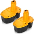 thumbnail image 1 of 2-Pack 4.5Ah Ni-Mh DC9096 Battery Replacement for Dewalt 18V Battery DC9098 DC9099 DW9095 DW9096 DW9098 DW9099 DE9039 DE9095 DE9096 DE9098 DE9503, 1 of 11