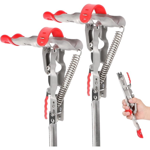 2 Pack / 4 Pack Automatic Spring Fishing Rod Holder, Stainless Steel