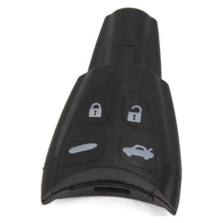 (2 Pack) 4 Buttons Remote Key Shell Keyless Entry Fob Case Fit for 93 95 9-3 9-5