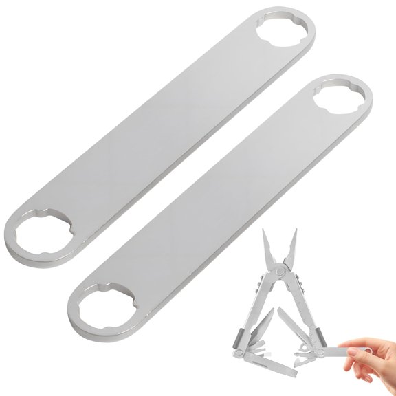 2-Pack 4-Lobe Flat Wrench for Multi-Tool Maintenance