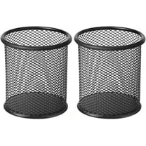 2 Pack/ 4 Pack Metal Pen Holder, Cylindrical Pencil Holder Stationery Organizers, 3.54×3.85 In