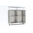 thumbnail image 1 of (2 - Pack) 4 - Shelf Polyester - Cotton Hanging Closet Organizer with Rack: Effortless Adult Wardrobe Storage, 1 of 5