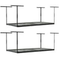 2Pack 4 x 8 MonsterRax Overhead Garage Storage Rack, Ceiling Racks for